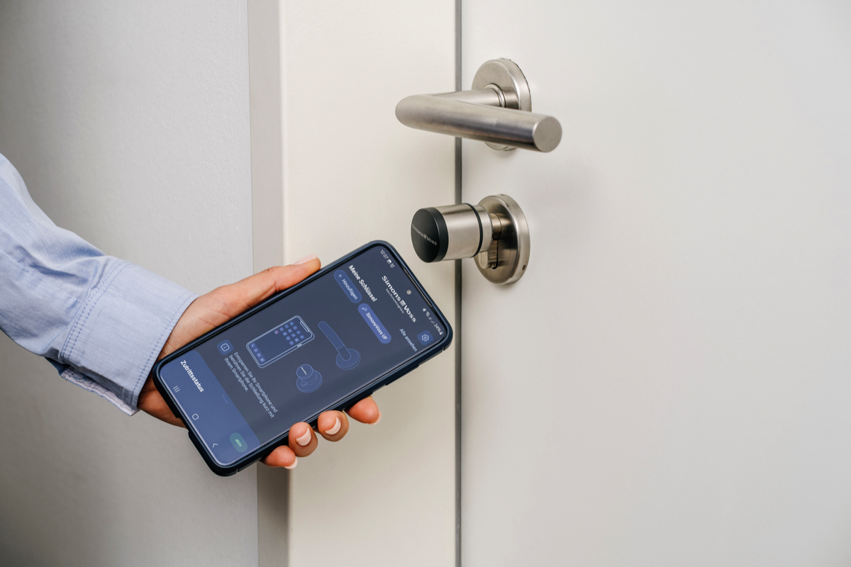 SimonsVoss AX2Go App – Öffnen per Smartphone